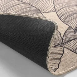 Tapis Multi-Usage|DOUCEUR D'INTERIEUR Tapis antidérapant (45 x 75 cm) Jade Beige