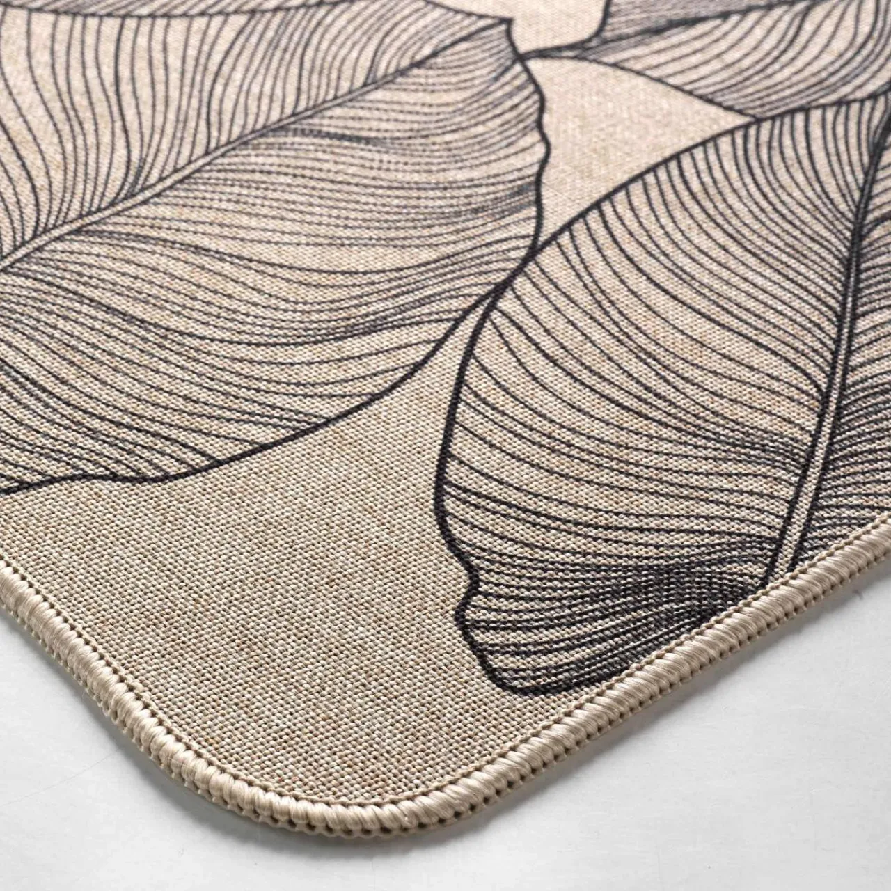 Tapis Multi-Usage|DOUCEUR D'INTERIEUR Tapis antidérapant (45 x 120 cm) Jade Beige