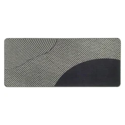 Tapis Multi-Usage|LUANCE Tapis antidérapant velours (50 x 120 cm) Dune Gris