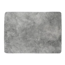 Linge De Bain|Tapis De Bain|TENDANCE Tapis de bain caoutchouc naturel antidérapant (45 x 60 cm) Nature Brute Gris