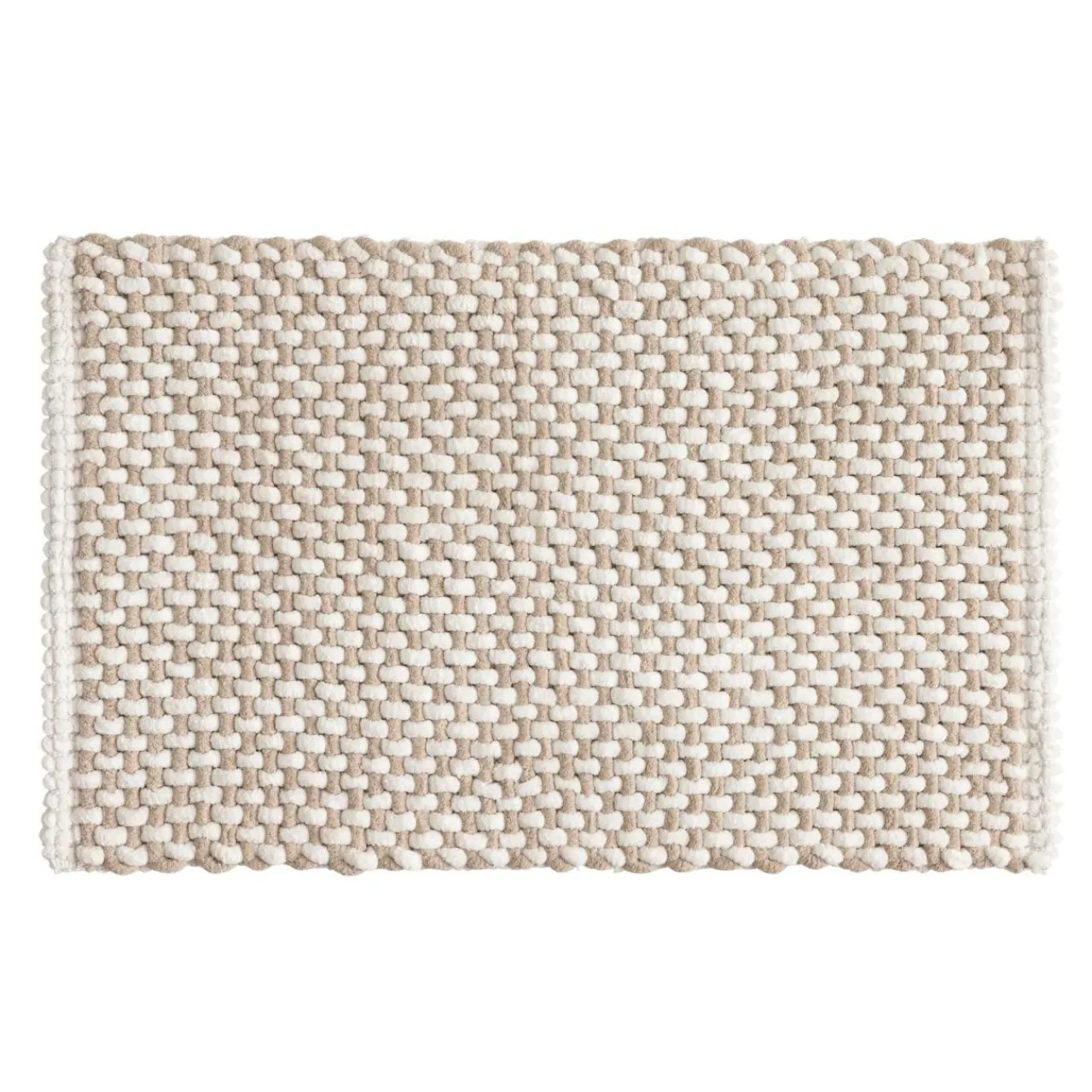 Linge De Bain|Tapis De Bain|douceur d'intu017drieur Tapis de bain en coton (50 x 80 cm) Rafael Beige
