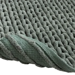 Linge De Bain|Tapis De Bain|douceur d'intu017drieur Tapis de bain en coton (50 x 80 cm) Ariel cèdre Vert