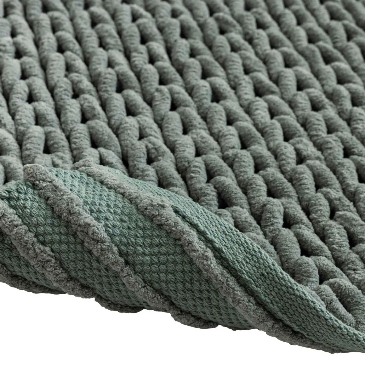 Linge De Bain|Tapis De Bain|douceur d'intu017drieur Tapis de bain en coton (50 x 80 cm) Ariel cèdre Vert