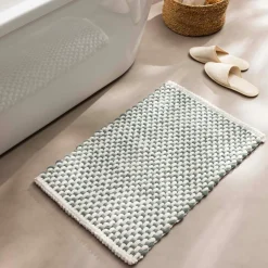 Linge De Bain|Tapis De Bain|douceur d'intu017drieur Tapis de bain en coton (50 x 80 cm) Rafael cèdre Vert
