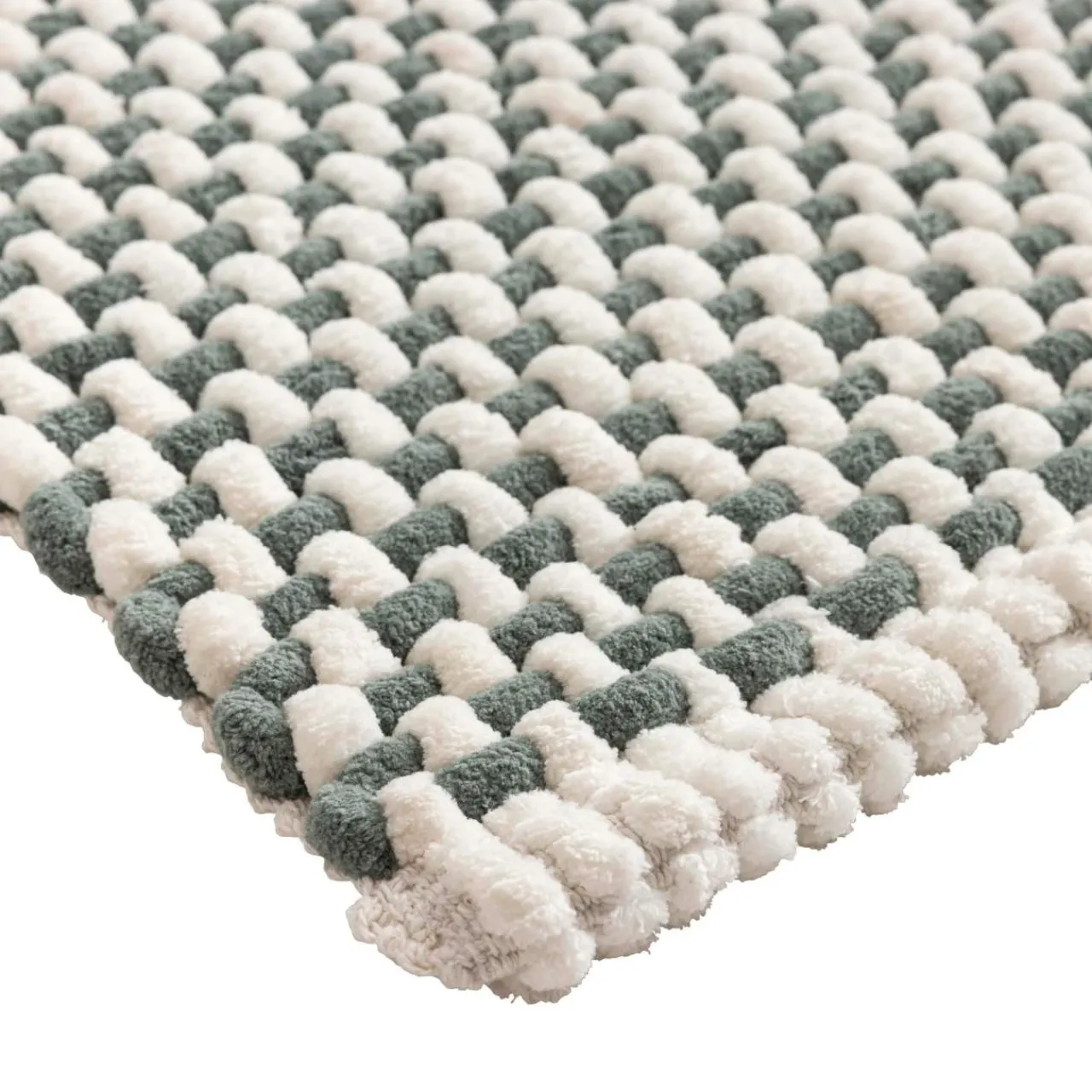 Linge De Bain|Tapis De Bain|douceur d'intu017drieur Tapis de bain en coton (50 x 80 cm) Rafael cèdre Vert