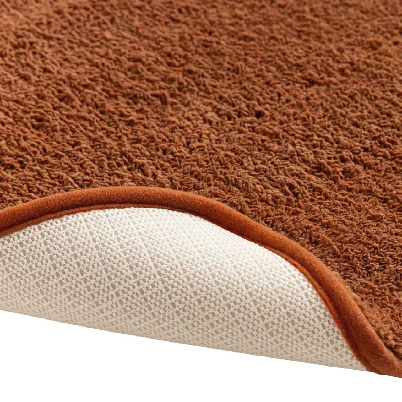 Linge De Bain|Tapis De Bain|douceur d'intu017drieur Tapis de bain microfibre (50 x 80 cm) Maël Terracotta