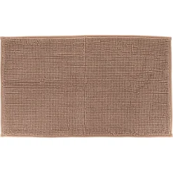 Linge De Bain|Tapis De Bain|TENDANCE Tapis de bain microfibre (45 x 75 cm) Boules Cappuccino