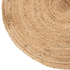 Tapis De Chambre/Salon|ATMOSPHERA Tapis de salon jute rond (80 cm) Domy Beige