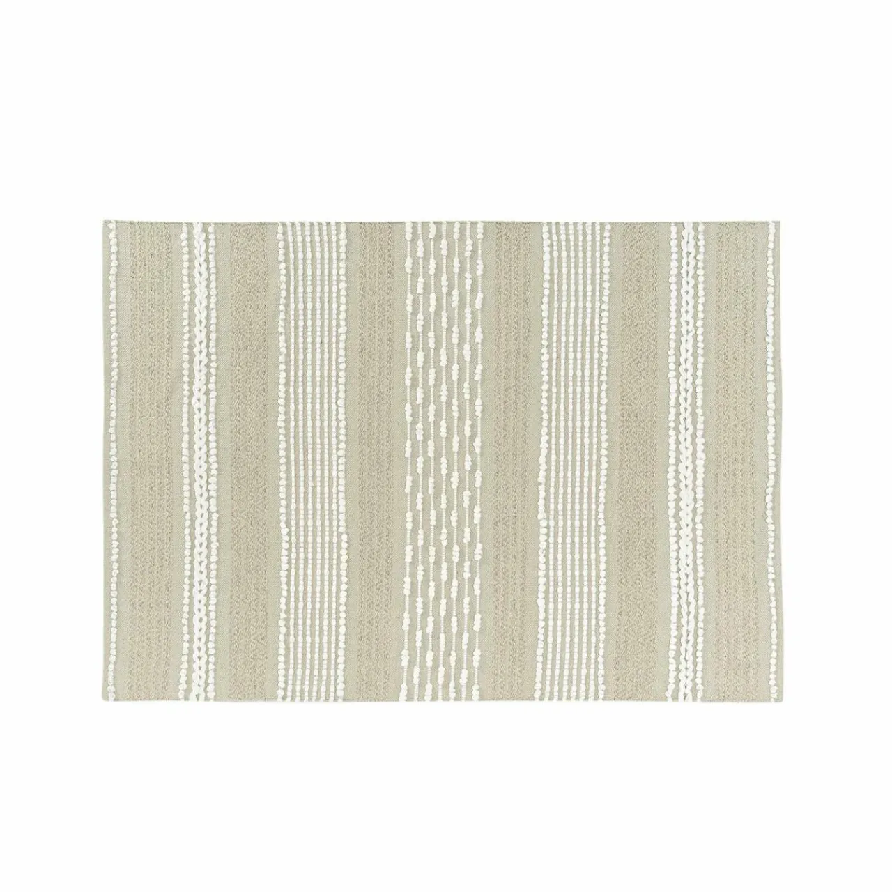 Tapis De Chambre/Salon|DOUCEUR D'INTERIEUR Tapis de salon coton (60 x 90 cm) Blanca Beige