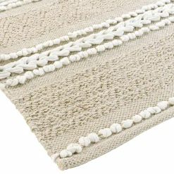 Tapis De Chambre/Salon|DOUCEUR D'INTERIEUR Tapis de salon coton (60 x 90 cm) Blanca Beige