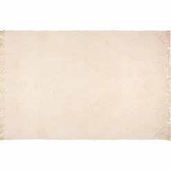 Tapis De Chambre/Salon|ATMOSPHERA Tapis de salon coton (120 x 170 cm) Inca Ivoire
