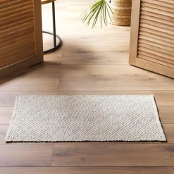 Tapis De Chambre/Salon|DOUCEUR D'INTERIEUR Tapis de salon coton (50 x 80 cm) Matteo Beige