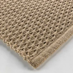 Tapis De Chambre/Salon|DOUCEUR D'INTERIEUR Tapis de salon coton (50 x 80 cm) Alivia Camel
