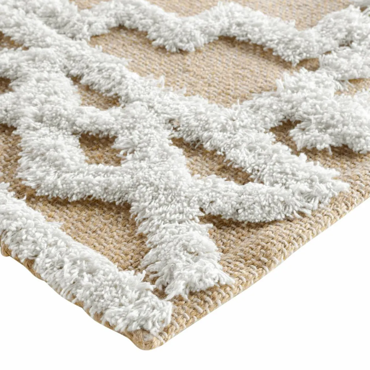 Tapis De Chambre/Salon|DOUCEUR D'INTERIEUR Tapis de salon jute (60 x 90 cm) Medine Beige