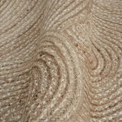 Tapis De Chambre/Salon|EMINZA Tapis de salon rectangulaire jute tressée main (140 x 200 cm) Neha Beige