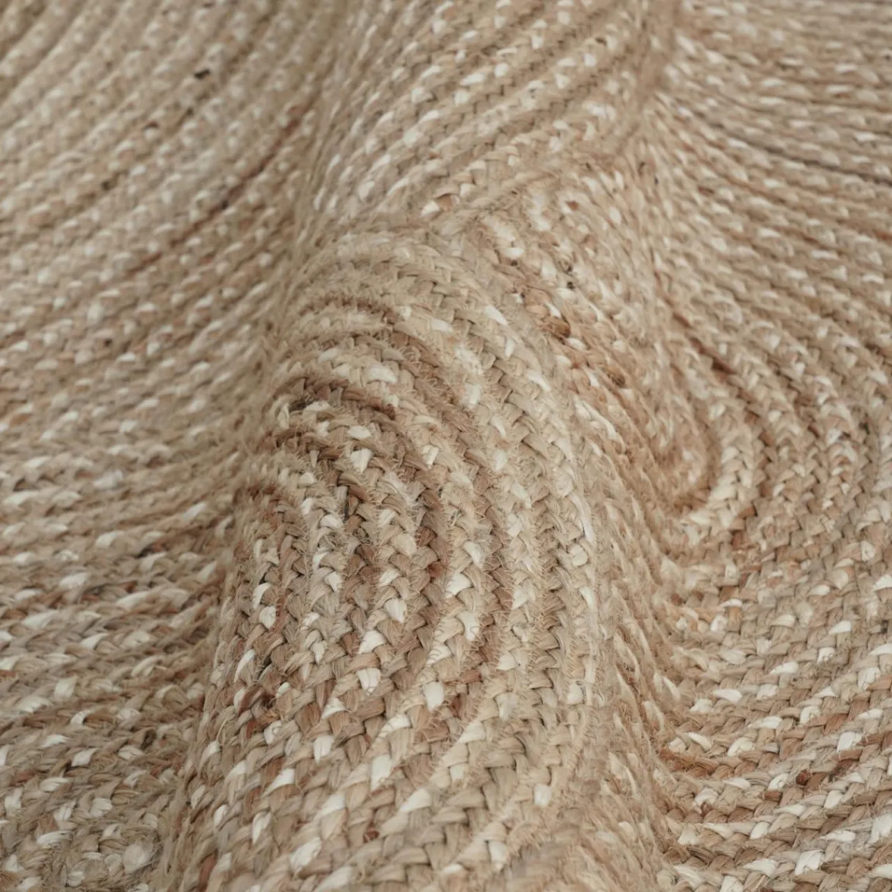 Tapis De Chambre/Salon|EMINZA Tapis de salon rectangulaire jute tressée main (160 x 230 cm) Neha Beige