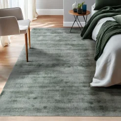 Tapis De Chambre/Salon|EMINZA Tapis de salon rectangulaire tissé (160 x 230 cm) Antique Gris