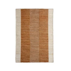 Tapis De Chambre/Salon|EMINZA Tapis de salon rectangulaire jute tissée main (160 x 230 cm) Hudson Marron