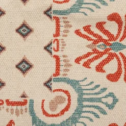 Tapis De Chambre/Salon|Atmosphera, cru017dateur d'intu017drieur Tapis de salon rectangulaire coton (170 x 120 cm) Ikat Multicolore