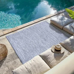 Tapis D'Extérieur|Tapis D'Extérieur|L'EFFET PAPILLON Tapis d'extérieur rectangulaire (120 x 170 cm) Bono Gris Graphite