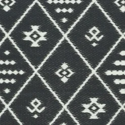 Tapis D'Extérieur|Tapis D'Extérieur|#N/A Tapis d'extérieur rectangulaire (180 x 120 cm) Inca Noir