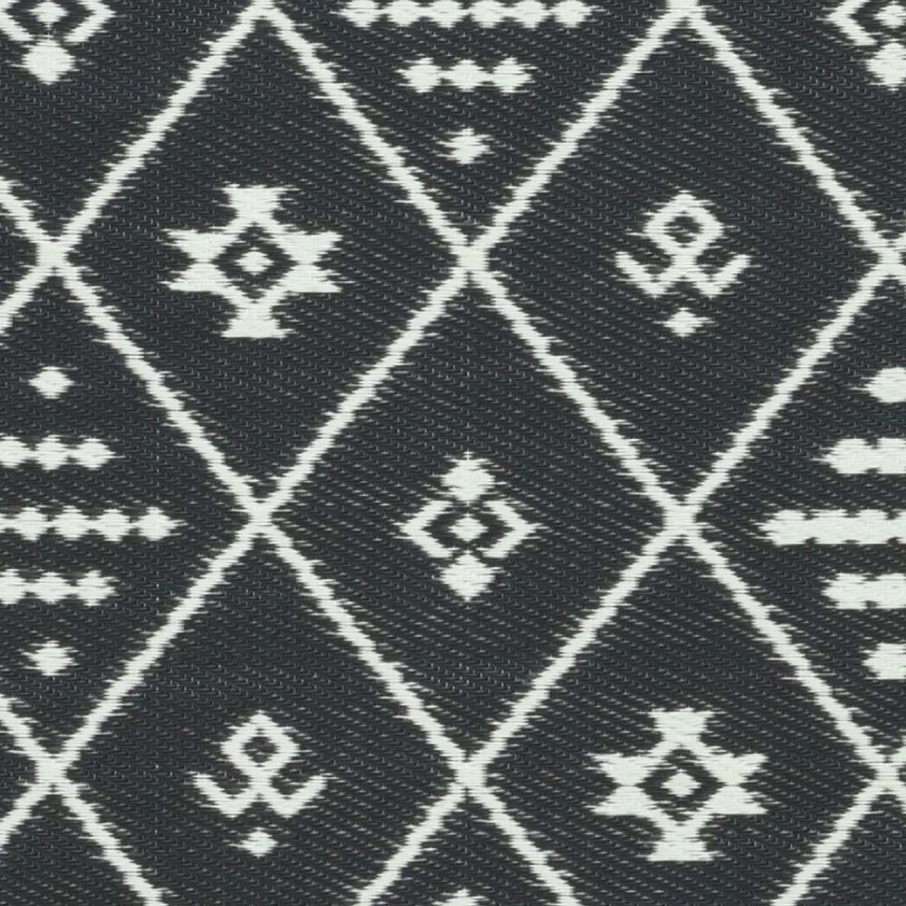 Tapis D'Extérieur|Tapis D'Extérieur|#N/A Tapis d'extérieur rectangulaire (180 x 120 cm) Inca Noir