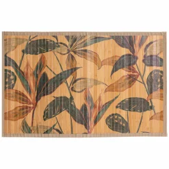 Tapis De Chambre/Salon|ATMOSPHERA Tapis lattes bambou (50 x 80 cm) Palawan Marron