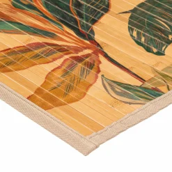 Tapis De Chambre/Salon|ATMOSPHERA Tapis lattes bambou (50 x 80 cm) Palawan Marron