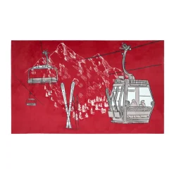 Tapis Multi-Usage|STOF Tapis multi-usage antidérapant (45 x 75 cm) Villard Rouge