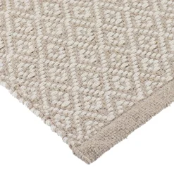 Tapis De Chambre/Salon|TENDANCE Tapis salon coton (45 x 90 cm) Alice Beige