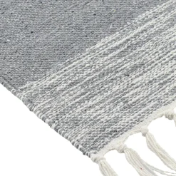 Tapis De Chambre/Salon|TENDANCE Tapis salon coton (45 x 90 cm) Ambre Gris