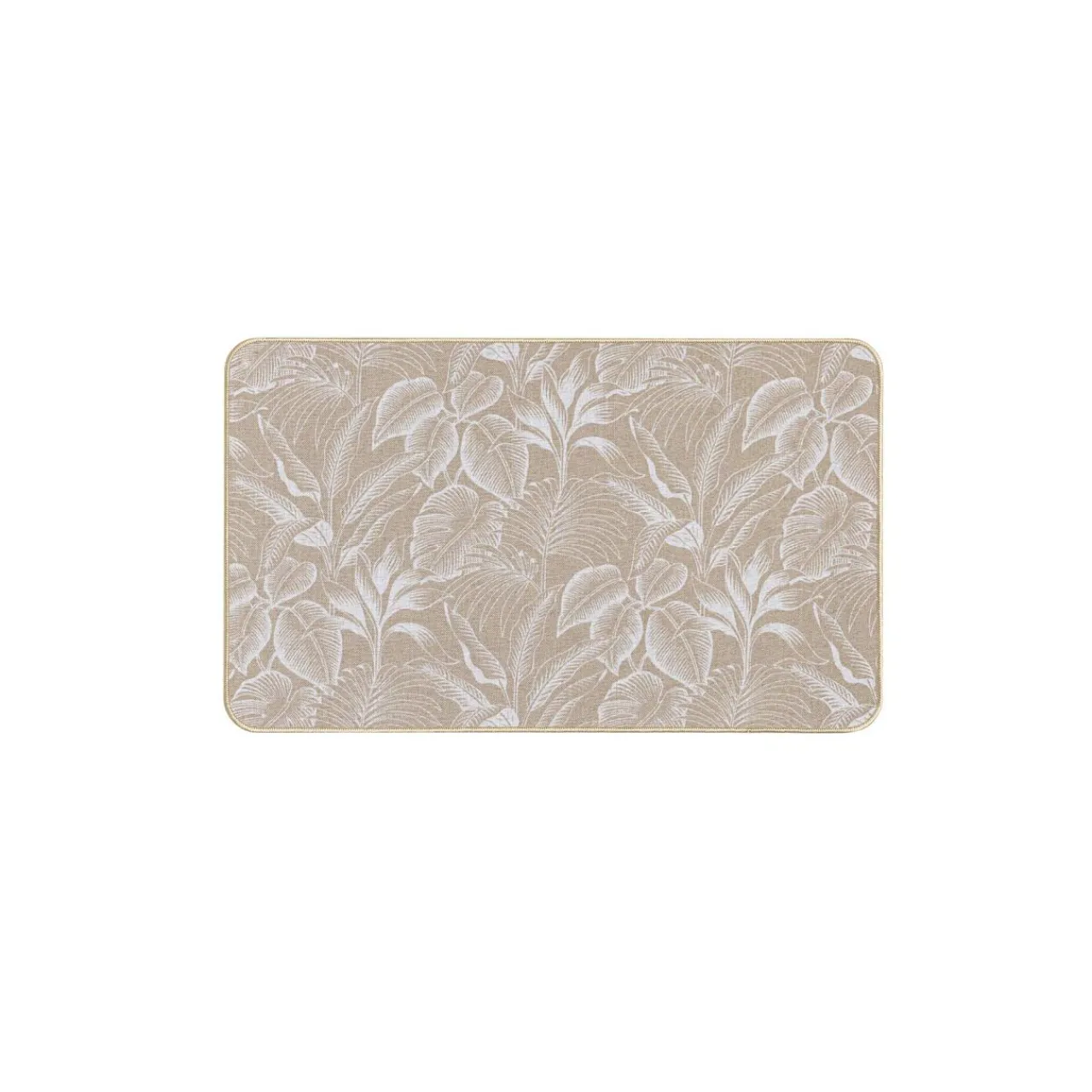 Tapis De Cuisine|Tapis Multi-Usage|douceur d'intu017drieur Tapis tissé antidérapant (45 x 75 cm) Stylis Blanc