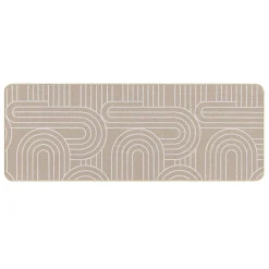 Tapis De Cuisine|Tapis Multi-Usage|douceur d'intu017drieur Tapis tissé antidérapant (45 x 120 cm) Modul Blanc