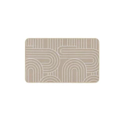 Tapis De Cuisine|Tapis Multi-Usage|douceur d'intu017drieur Tapis tissé antidérapant (45 x 75 cm) Modul Blanc