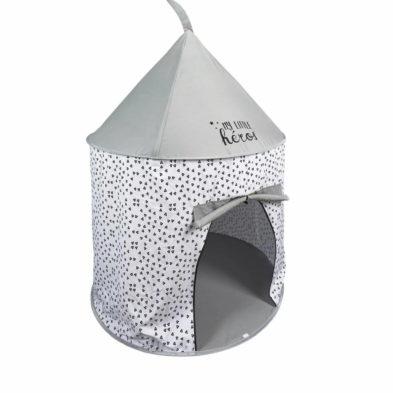 Tipi Et Cabane|Petit Meuble Enfant|HOME DECO KIDS Tente Pop up enfant (H135 cm) e Gris