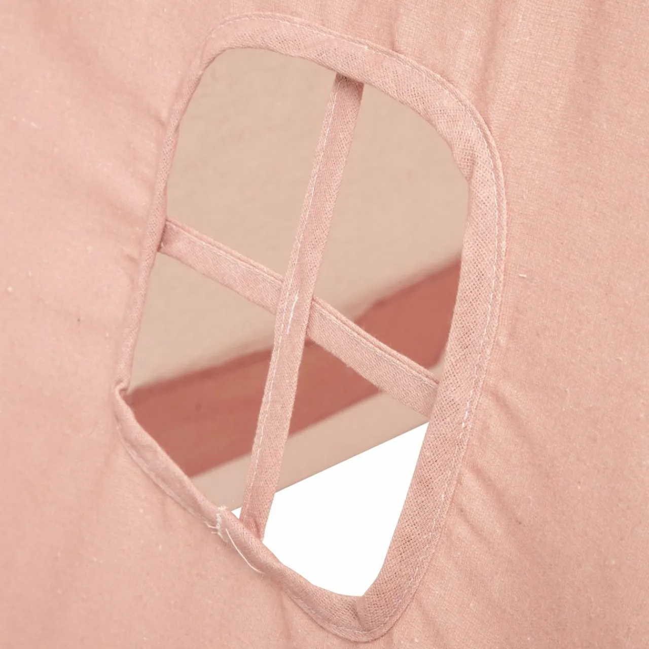 Petit Meuble Enfant|Tipi Et Cabane|Atmosphera createur d'interieur for kids Tipi enfant bois et tissu (H160 cm) Wapi Rose