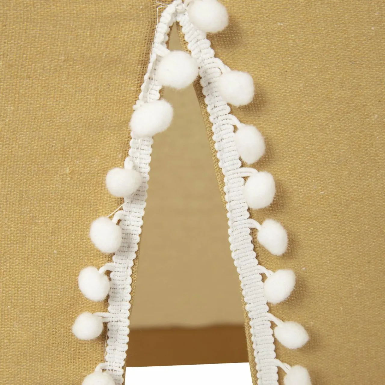 Tipi Et Cabane|Petit Meuble Enfant|Atmosphera cru017dateur d'intu017drieur for kids Tipi enfant bois et tissu (H160 cm) Wapi Jaune ocre