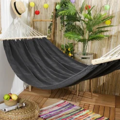 Hamac Et Accessoires|#N/A Toile de hamac Nature douce foncé Gris