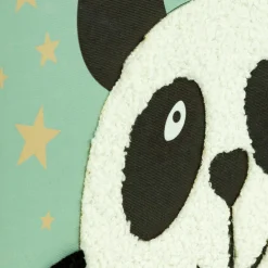 Objet Déco Enfant|Atmosphera cru017dateur d'intu017drieur for kids Toile murale enfant (40 x 30 cm) Panda Vert