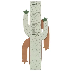 Objet Déco Enfant|Atmosphera cru017dateur d'intu017drieur for kids Toise murale bois enfant (H 140 cm) Cactus Vert
