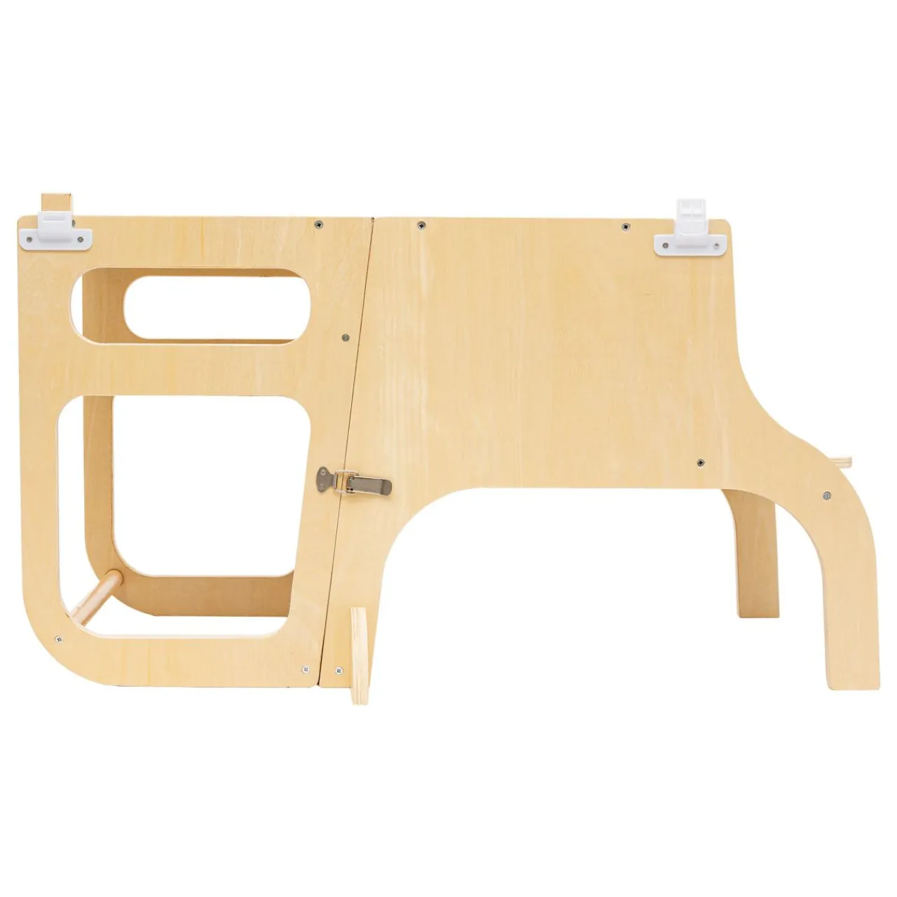 Petit Meuble Enfant|Atmosphera cru017dateur d'intu017drieur for kids Tour d'observation bureau bois (H91 cm) Alba Marron