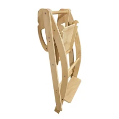 Petit Meuble Enfant|EMINZA Tour d'observation pliable en bois (H92 cm) Roma Beige
