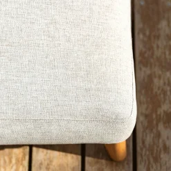 Transat|MOBELLIA Transat double en aluminium Monte Carlo et taupe Blanc