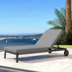 Transat|MOBELLIA Transat en aluminium Amalfi Gris Anthracite