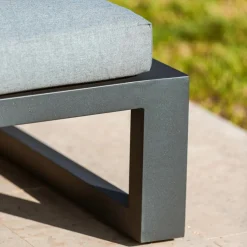 Transat|MOBELLIA Transat en aluminium Elba Gris Anthracite