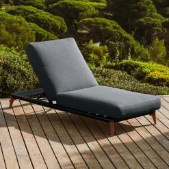 Transat|MOBELLIA Transat en aluminium Monte Carlo Gris Anthracite