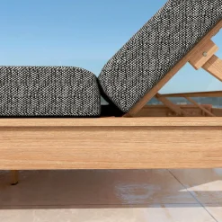 Transat|MOBELLIA Transat en bois d'acacia Bornéo Gris Anthracite