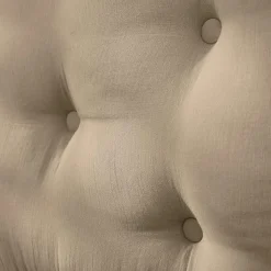 Tête-De-Lit|EMINZA Tête de lit coussin gaze de coton (80 x 50 cm) Gaïa Ficelle