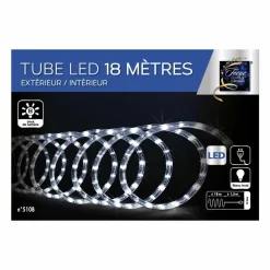 Guirlande Lumineuse|Feeric Lights & Christmas Tube lumineux 324 LED (18 m) Blanc froid