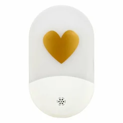 Luminaire Enfant|OSTARIA Veilleuse enfant secteur (6 cm) Cœur he Blanc